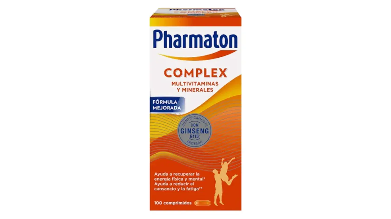 Pharmaton Complex: la respuesta a qué tomar para tener energía. Multivitaminas y minerales con ginseng para reducir el cansancio.