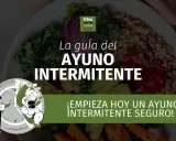 Plato con alimentos saludables, ideal para aquel que no come nada de origen animal. Guía de ayuno intermitente.
