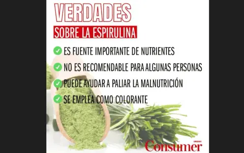 Verdades sobre la espirulina: fuente de nutrientes, ayuda contra malnutrición. Los beneficios de la espirulina en la mujer son amplios.