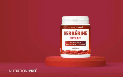 Bote de berberina extracto para pérdida de peso y regulación de la glucemia. 90 cápsulas.