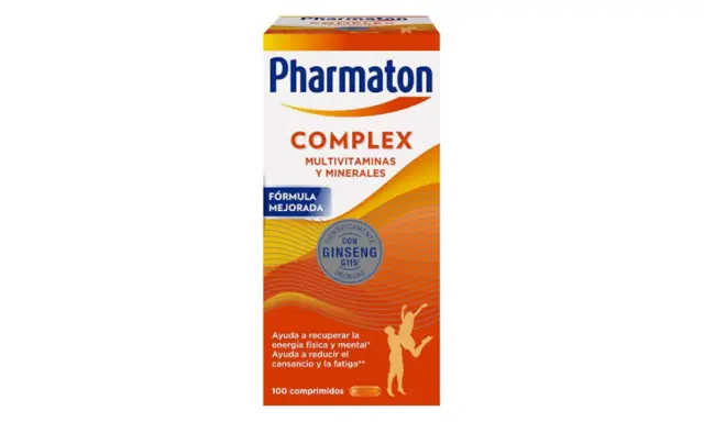 Pharmaton Complex: la respuesta a qué tomar para tener energía. Multivitaminas y minerales con ginseng para reducir el cansancio.