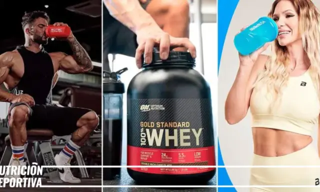Hombres y mujeres bebiendo batidos de proteína. Descubre cuándo tomar proteínas para optimizar tu nutrición deportiva.