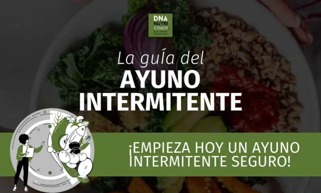 Plato con alimentos saludables, ideal para aquel que no come nada de origen animal. Guía de ayuno intermitente.