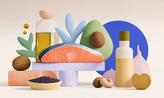 Salmón, aguacate, nueces y aceite de oliva: ingredientes clave para saber cuando tomar omega 3 y nutrir tu cuerpo.